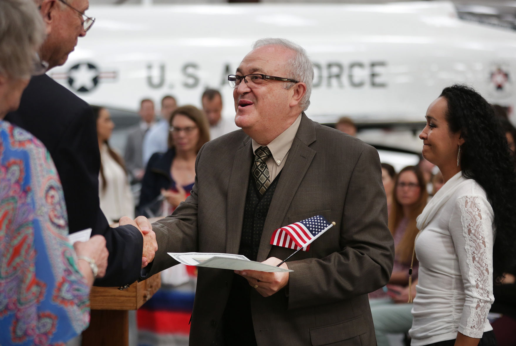 Naturalization ceremony
